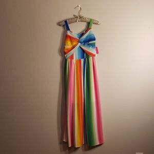 New with Tags Rainbow Maxi Dress